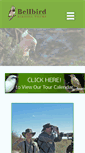 Mobile Screenshot of bellbirdtours.com